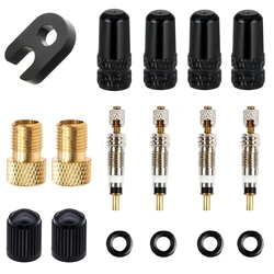Adaptador válvula Presta a Schrader con junta tórica – bici
