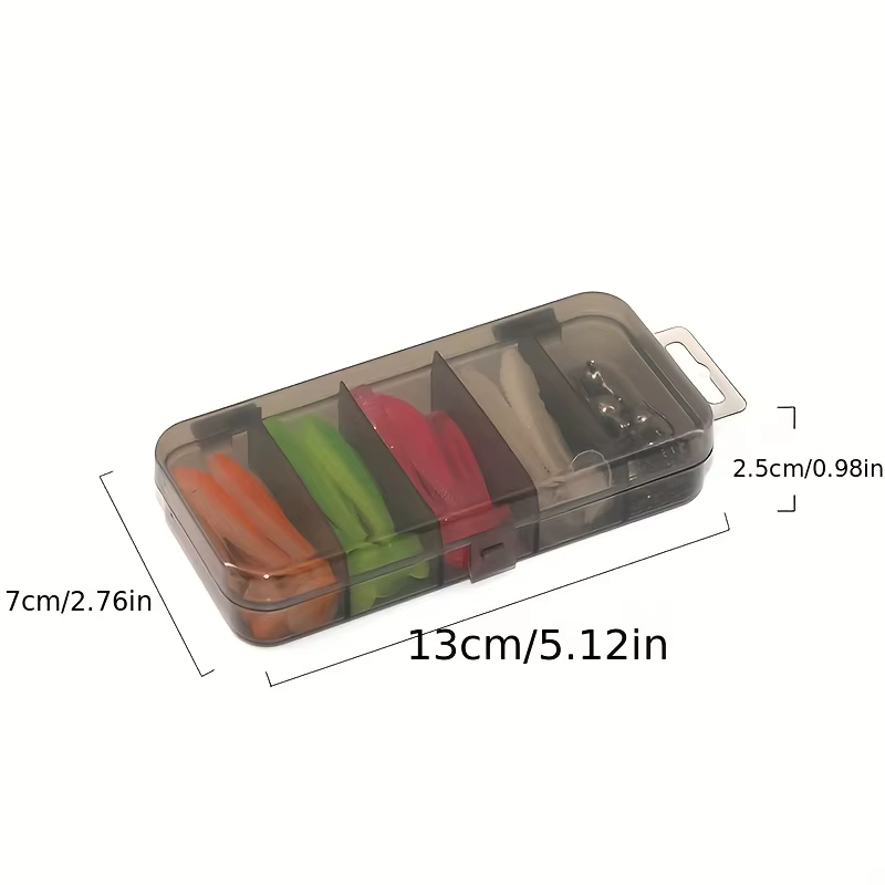 Combinación de señuelos con cola de paleta y accesorios para pesca en agua dulce y salada