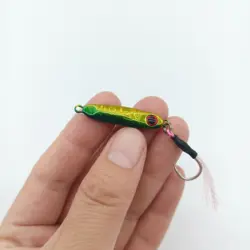 Micro Jig Head con cuchara 5.5g – Anzuelo individual para vinilo