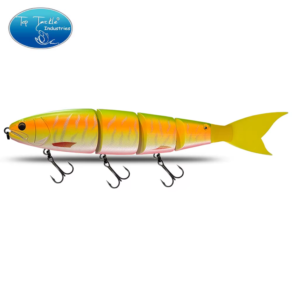 Señuelo articulado flotante para lucio 300 mm, cuerpo duro - imagen 2