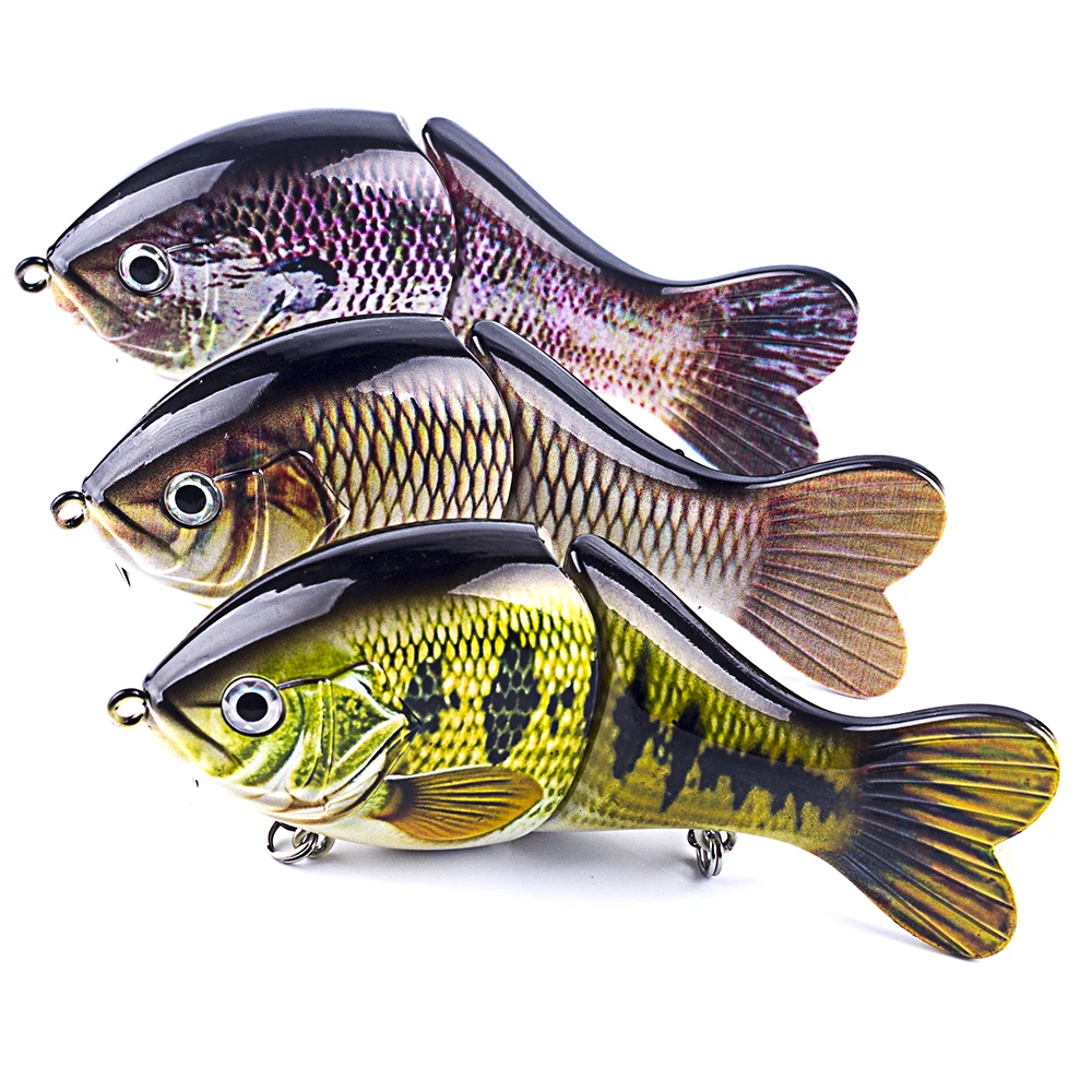 Crankbait oscilante hundido articulado – Señuelo de gran tamaño - imagen 4