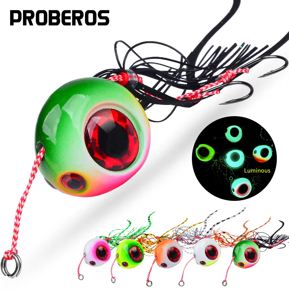 PROBEROS Jig Metálico Luminoso para Pesca en Agua Salada - imagen 4
