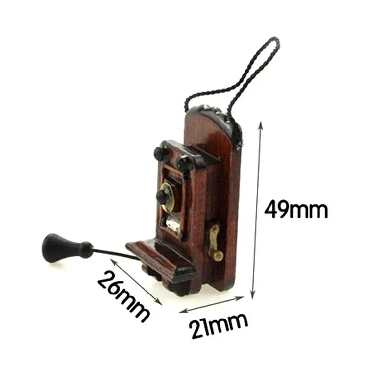 Teléfono de pared antiguo y detalles de cocina