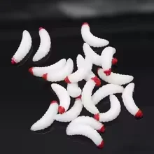 Vinilos de silicona biónica con forma de gusano para pesca deportiva