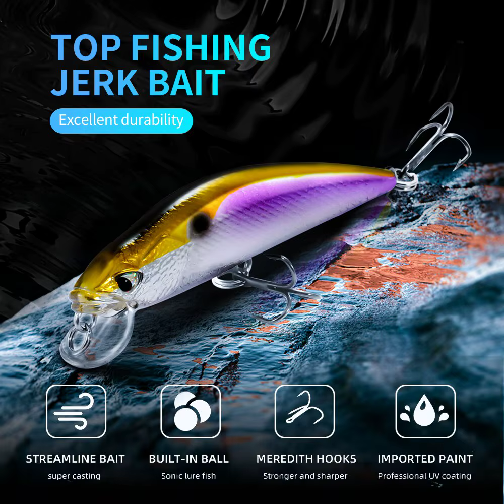 GOBAIT Swimbait Hundido Pececillo – Señuelo para Lucio y Carpa - imagen 2