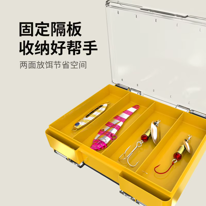 Caja Impermeable Doble Cara MEIHO – Señuelos y Accesorios - imagen 3