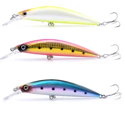 Señuelo pececillo hundido para lucio wobbler jerkbait cebo duro
