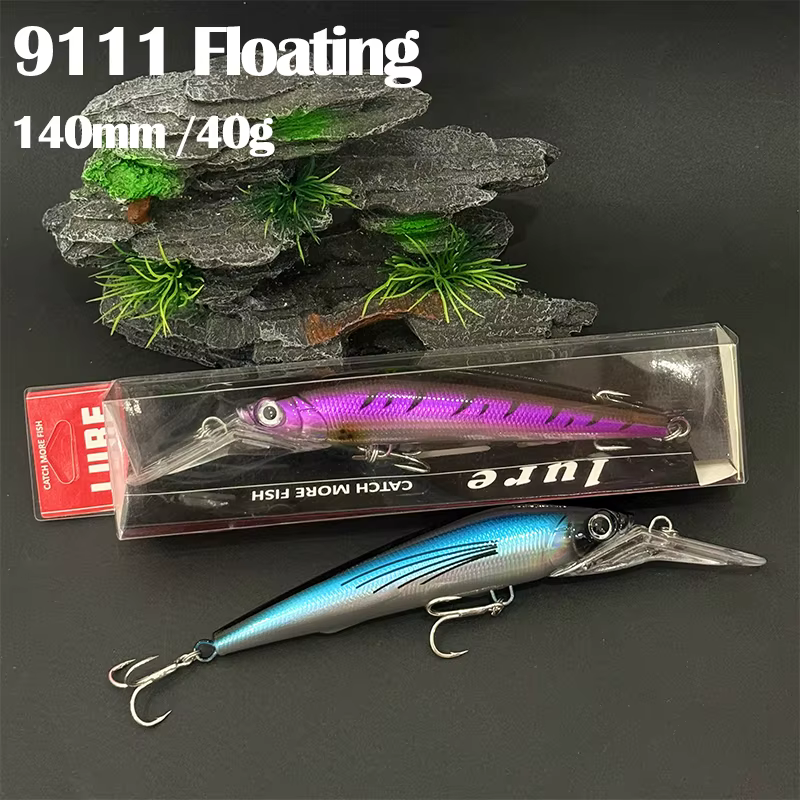 Wobbler hundimiento 140mm Swimbait para lubina
