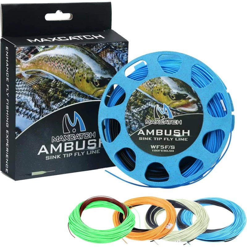 MAXIMUMCATCH 4-8WT Línea de pesca con mosca flotante hundimiento - imagen 4