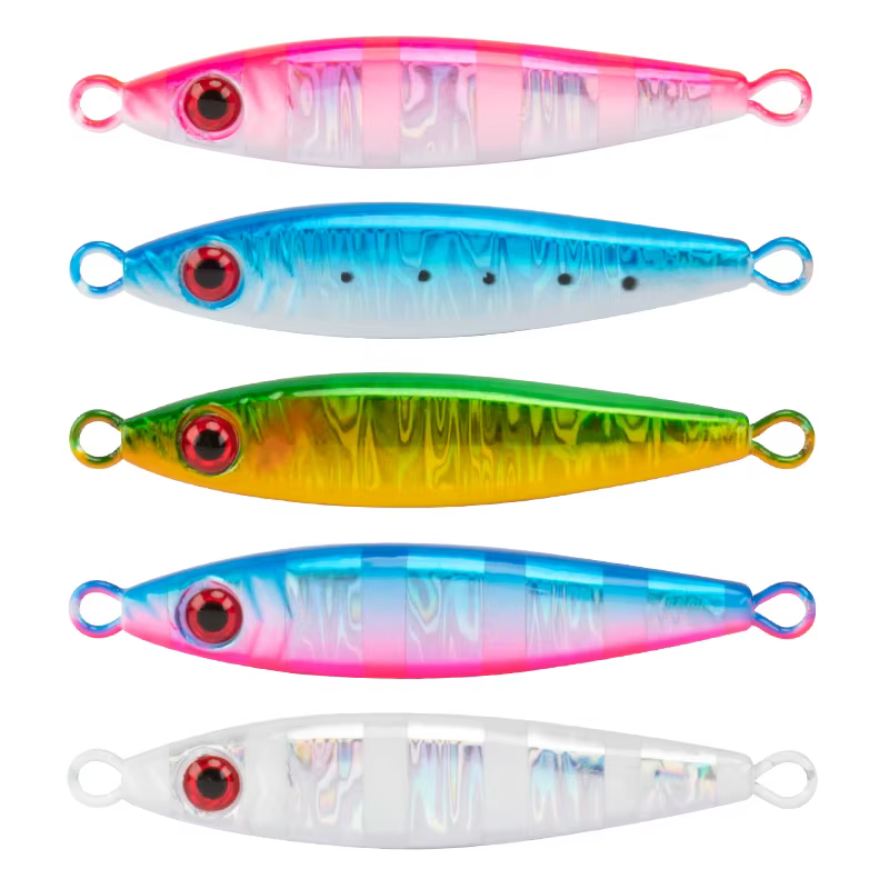 Teaser J117 Metal Jig Hoja Shotell Luminoso 40-80g - imagen 4