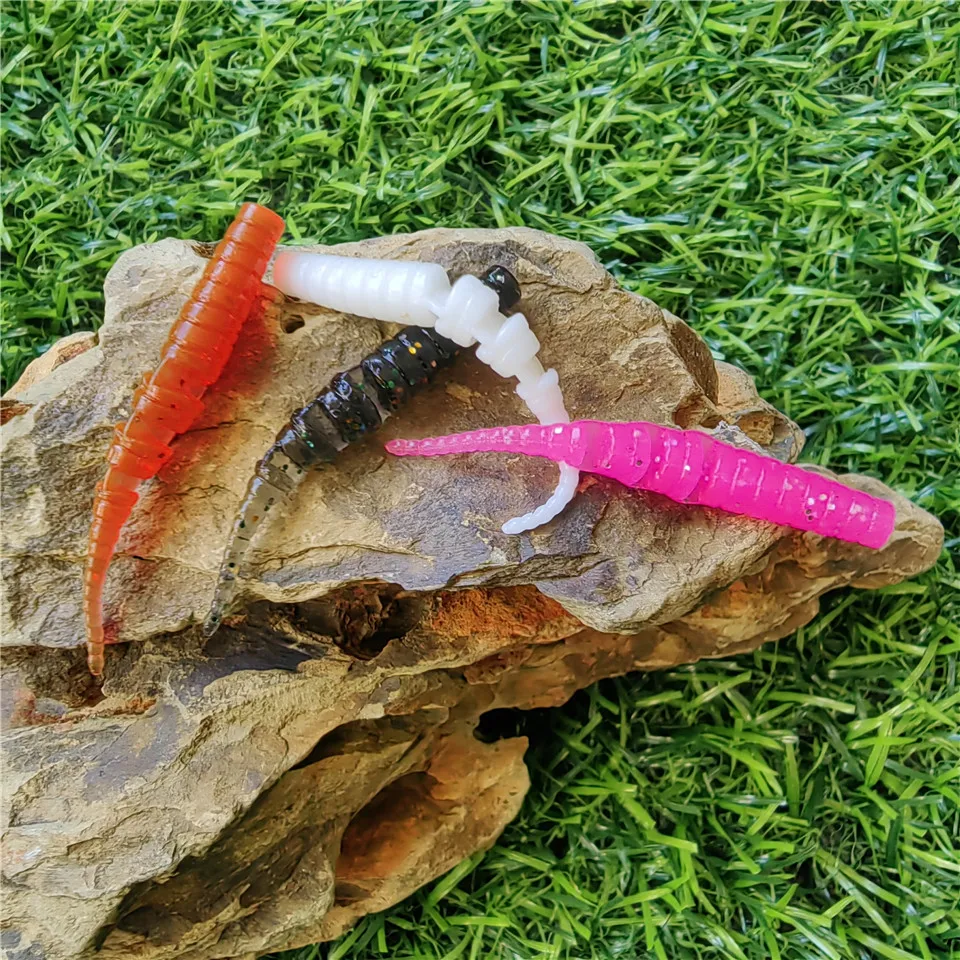 MUKUN Señuelo Jig Worm Polaris – para lubina y trucha - imagen 5