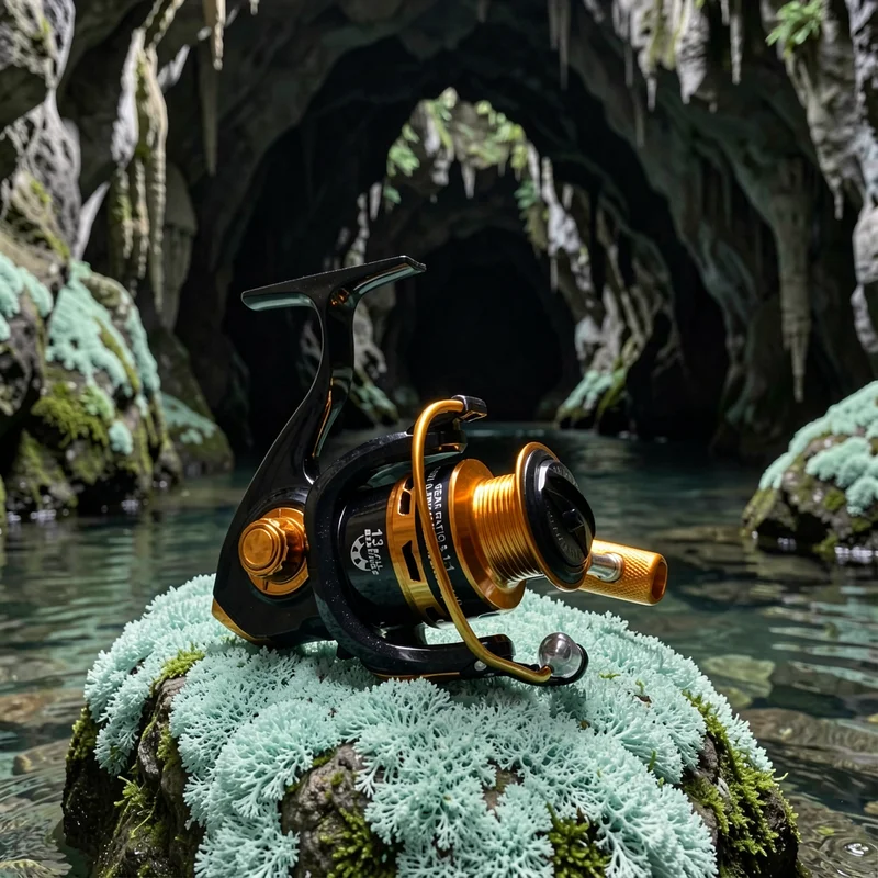 Carrete giratorio doble bobina antirretorno Serie 4000 grafito - imagen 3