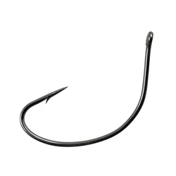 Anzuelos Wide Gap Acero Carbono con Púas para Pesca con Vinilo