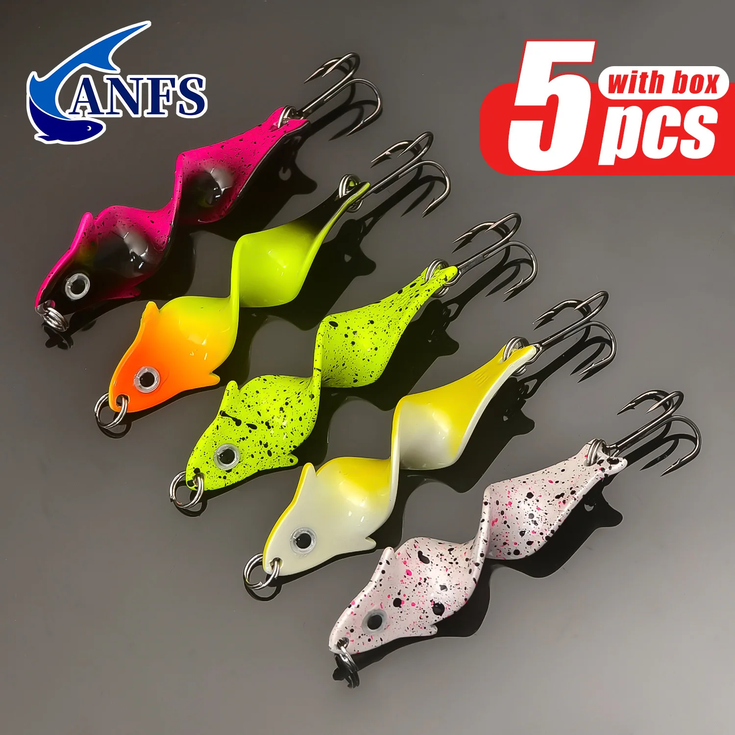 Cuchara para trucha Mega Twist Blinker ANFS – señuelo metálico - imagen 2