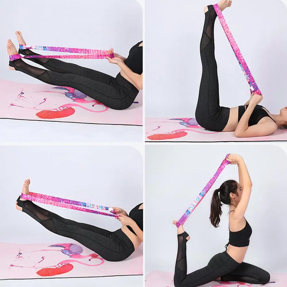 Correa para esterillas de yoga multicolor – Cinturón de transporte - imagen 4