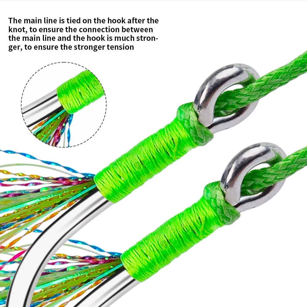 Anzuelo doble con púas Proberos para jigging marino de fondo - imagen 4