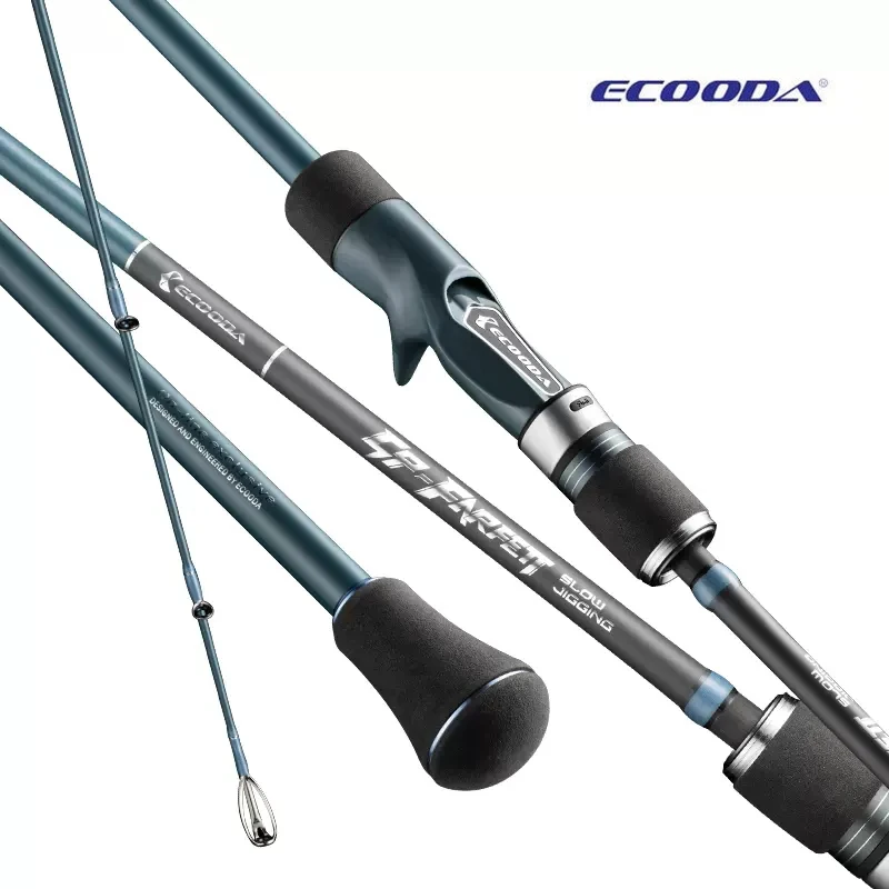 Caña Jigging Lento ECOODA ESFSJ 1,88m Guías Fuji Carbono