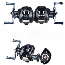 Carrete Baitcasting agua salada alta resistencia con freno de arrastre