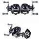 Carrete Baitcasting agua salada alta resistencia con freno de arrastre