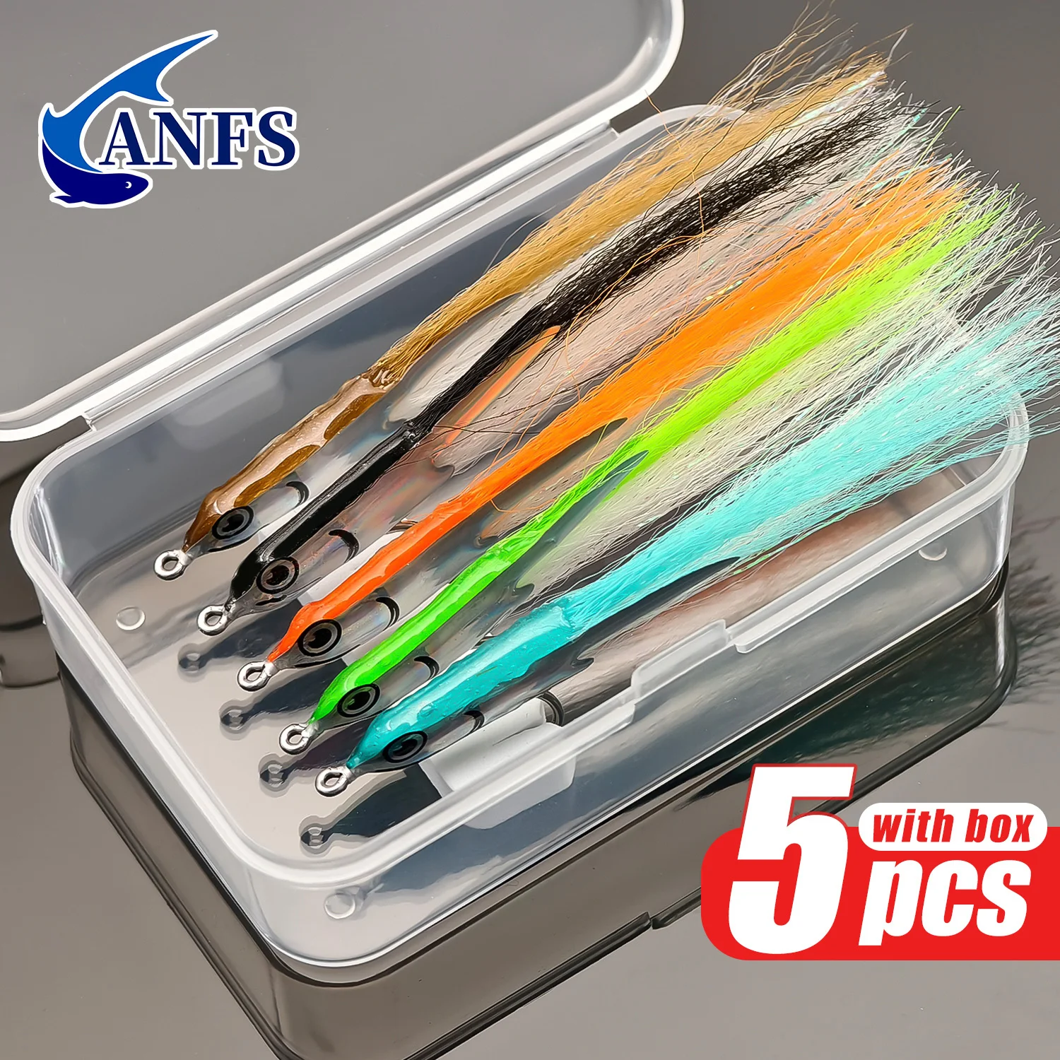 ANFS Moscas Surf Candy Streamer para Agua Salada - imagen 3