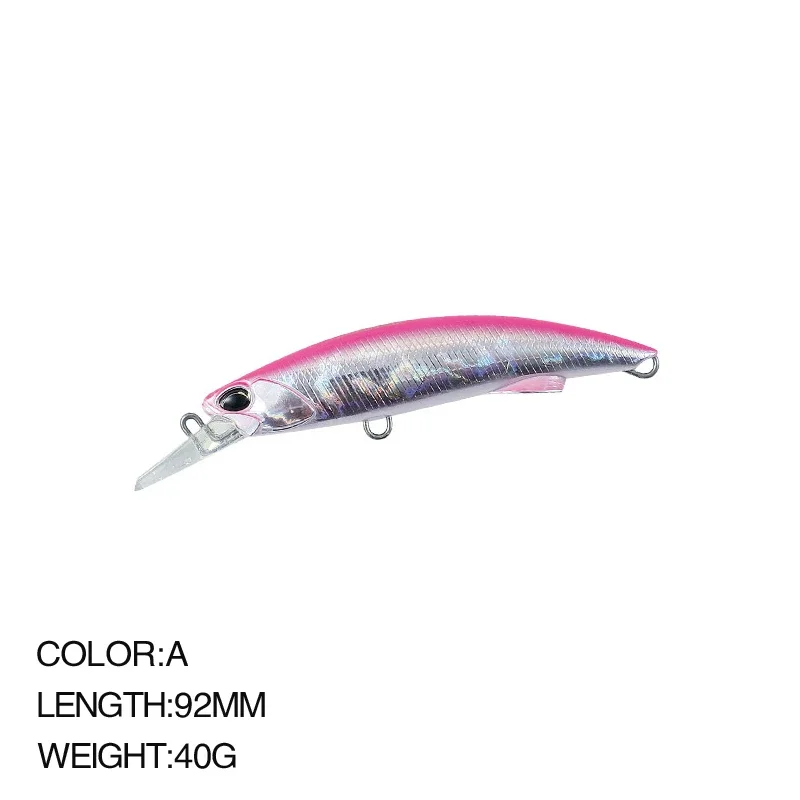 Señuelo Minnow biónico de lengua corta para pesca en mar - imagen 2