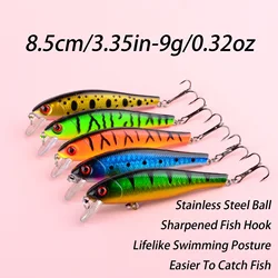 Señuelo Minnow trucha y perca en corriente para pesca artificial