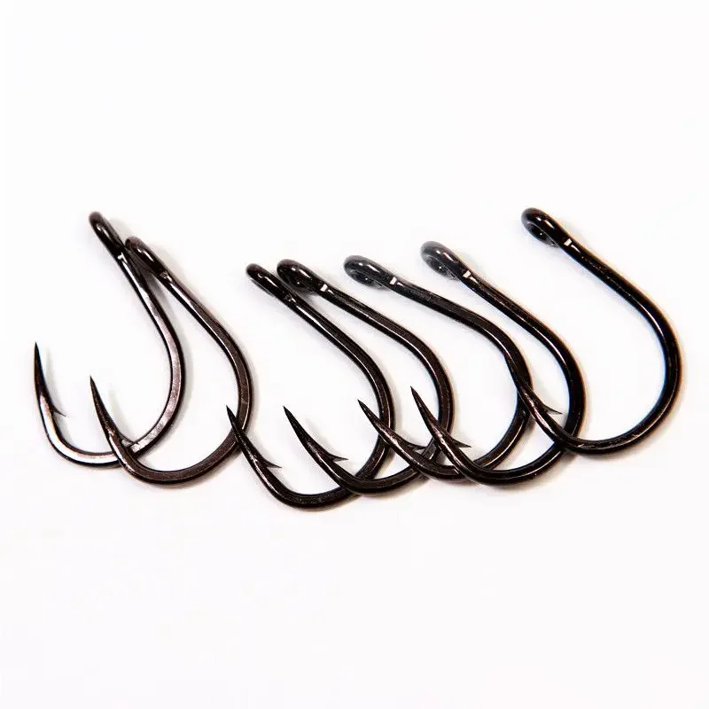 Anzuelos Mustad 39951 de acero al carbono – Anilla para carpa y esturión - imagen 2