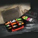 Kit de señuelos para pesca: cucharas giratorias, jig y vinilos - imagen 2