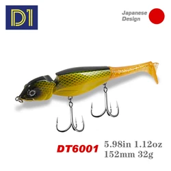 D1 Swimbait - Hundimiento lento para lubina