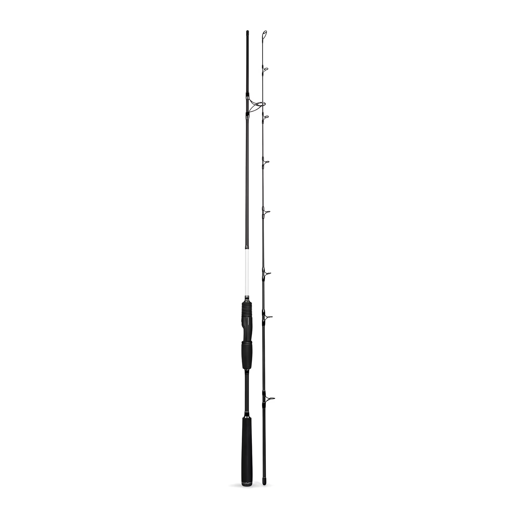 Caña Giratoria Goture Carbono 2 Tramos Guías Cerámicas Potencia M