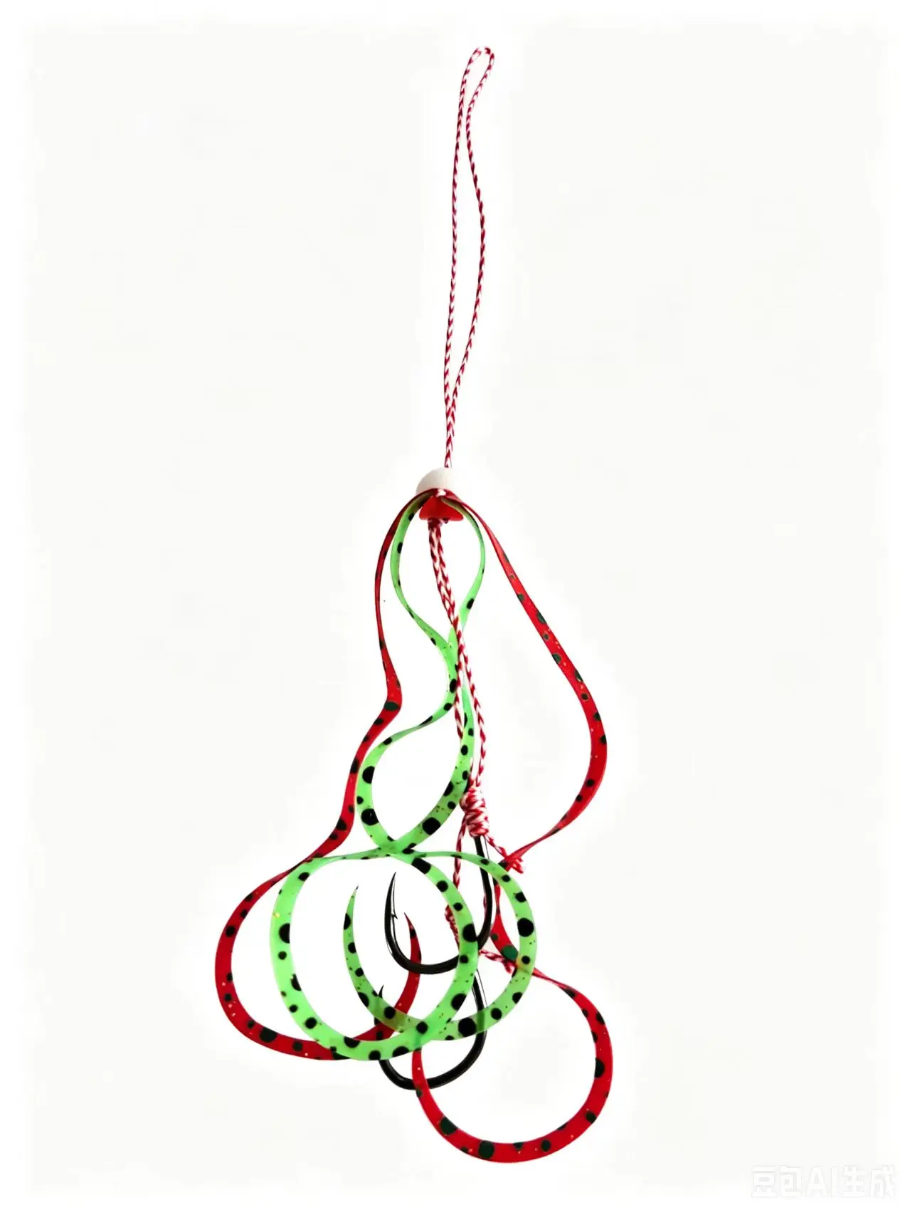 Jig Tai Kabura con anzuelo assistido gemelo y faldas siliconas para Slow Jig