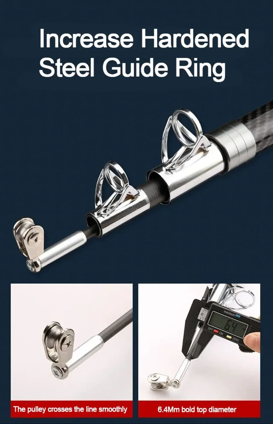 Caña lista para pesca