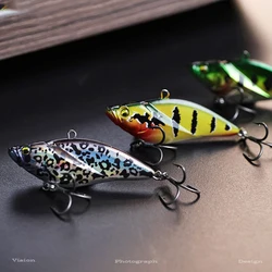 Señuelo vibratorio lubina Rattling VIB con anzuelos triples reforzados
