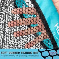 Red de aterrizaje plegable THKFISH para pesca con mosca