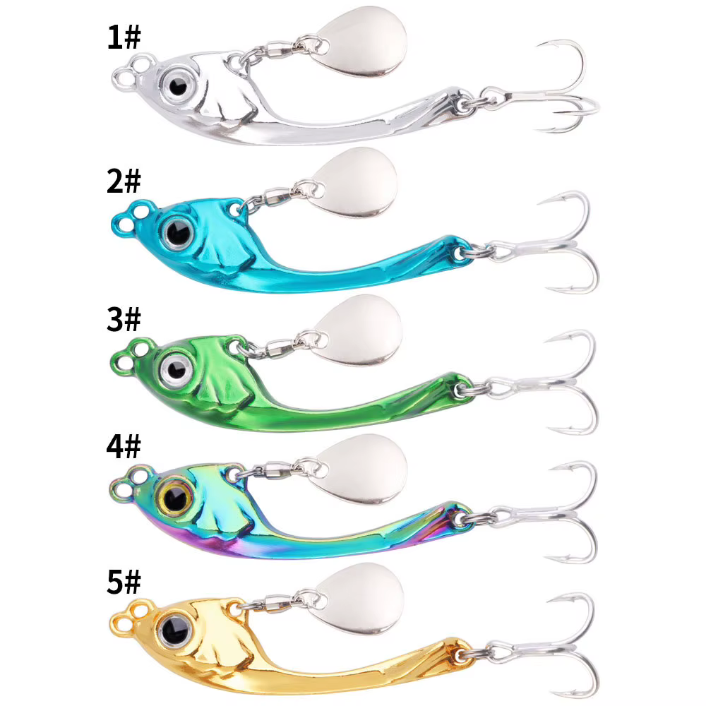 Señuelo VIB Tremor con Lentejuelas para Pesca de Trucha - imagen 4