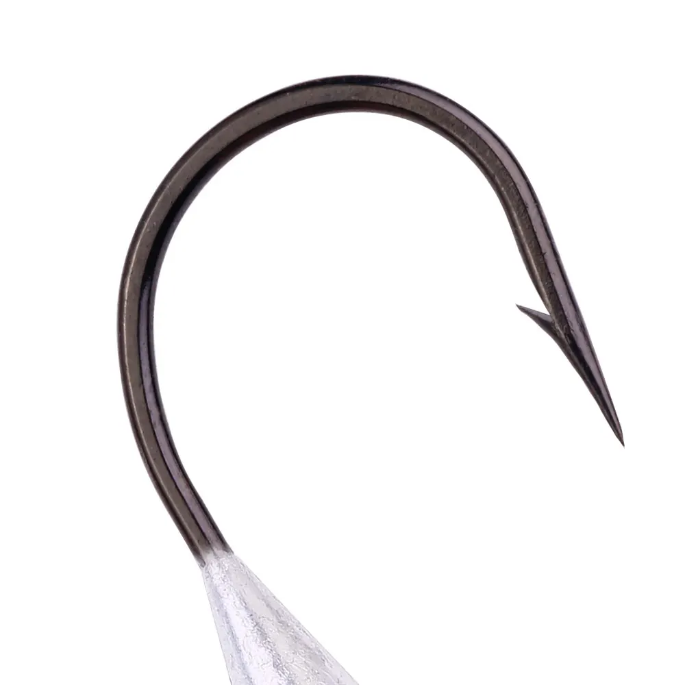 Anzuelos Jig Head con púas para vinilo en agua dulce y salada - imagen 2