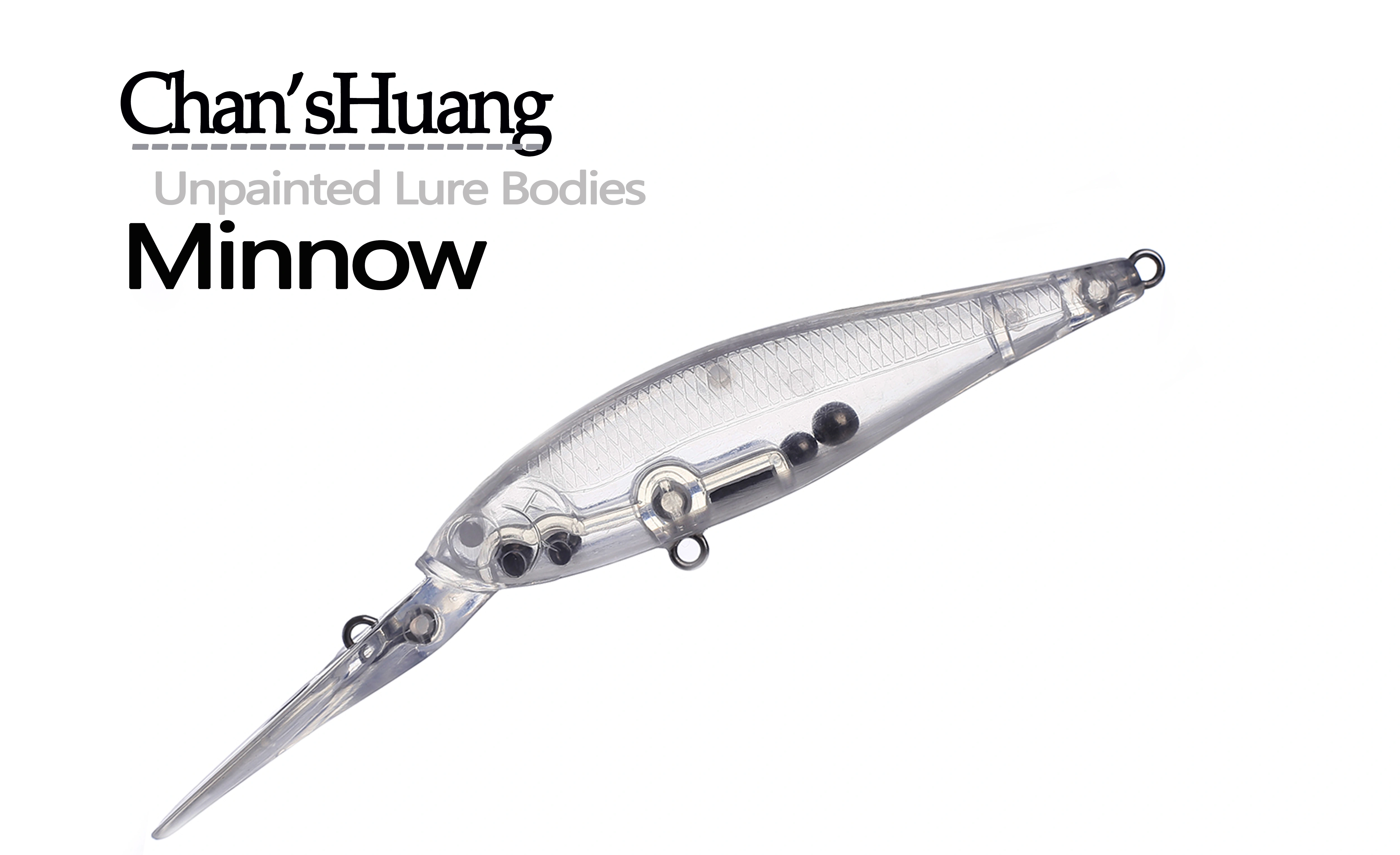 Señuelos Minnow en blanco 115mm
