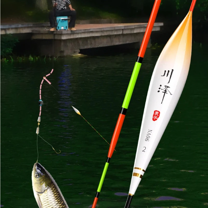Flotador de pesca ligero alta sensibilidad para crucianos en poca agua - imagen 5