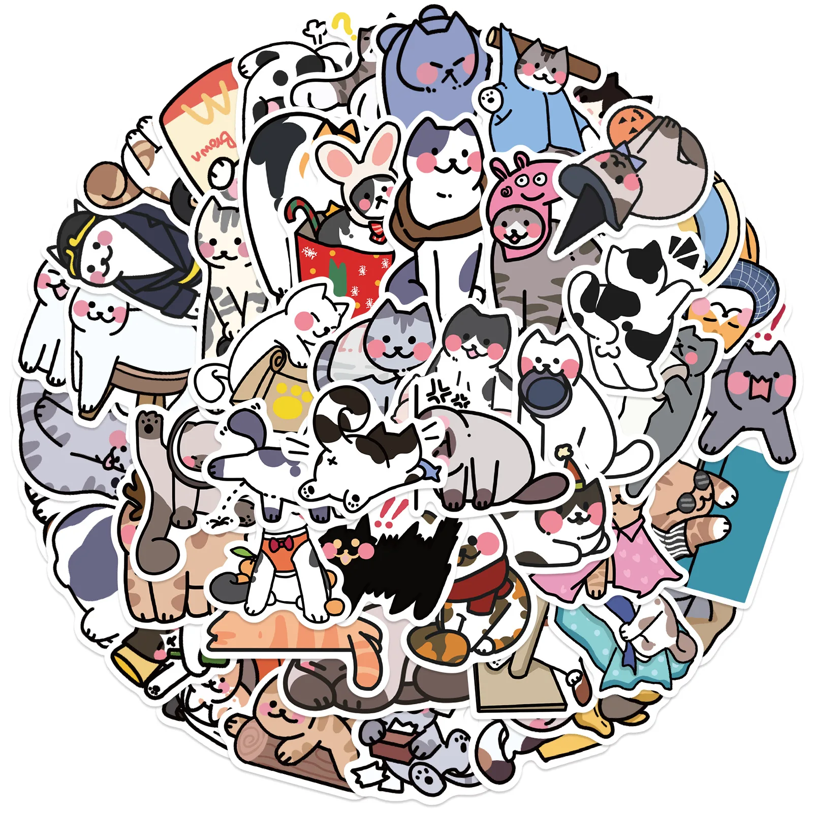 MRJIAANGSON gatos kawaii - muestra 2