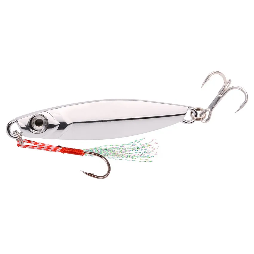 Señuelo VIB ojos 3D galvanizado en plata para lubina y caballa - imagen 4