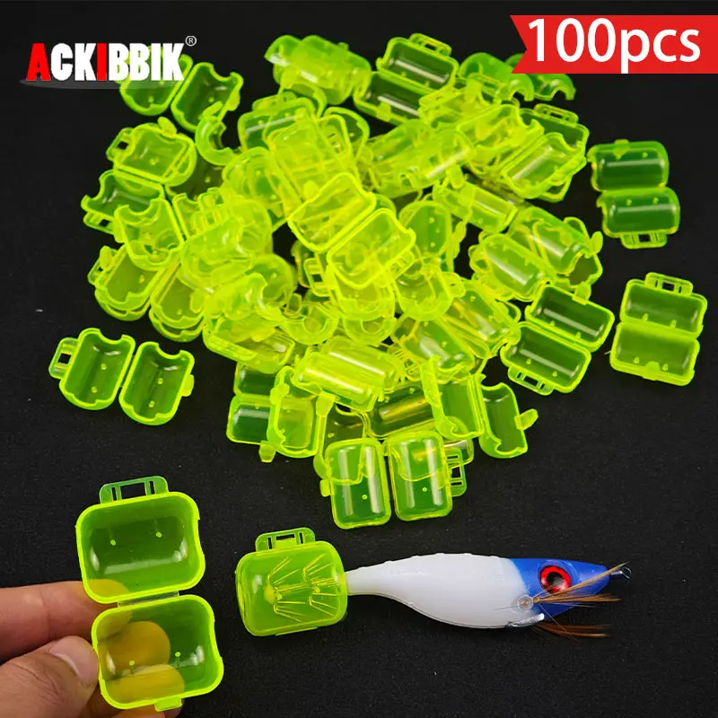Protectores de anzuelos para calamar Ackibbik – funda para cebo