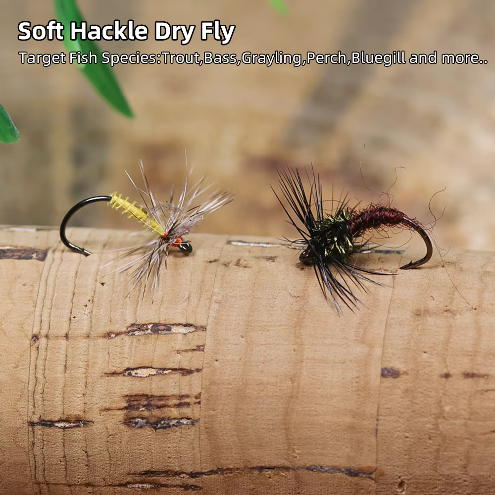 Wifreo Mosca Mayfly Soft Hackle – Imitación para Trucha y Bass - imagen 5