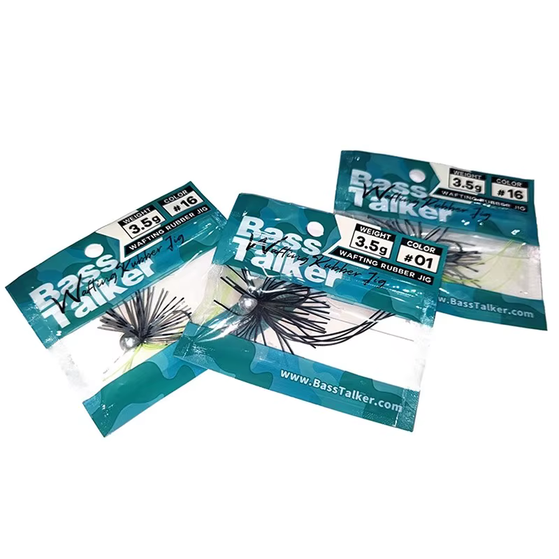 BassTalker Wafting Jig – Señuelo silicona wobbler para bass - imagen 5