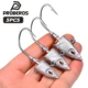 PROBEROS Anzuelos jigging para lubina de cabeza triangular con ojos 3D - imagen 4