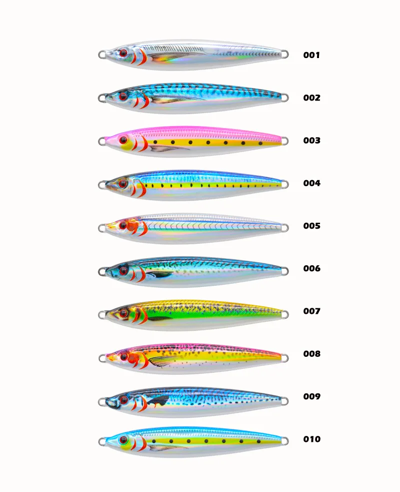 Señuelo de jigging 3D detalle principal