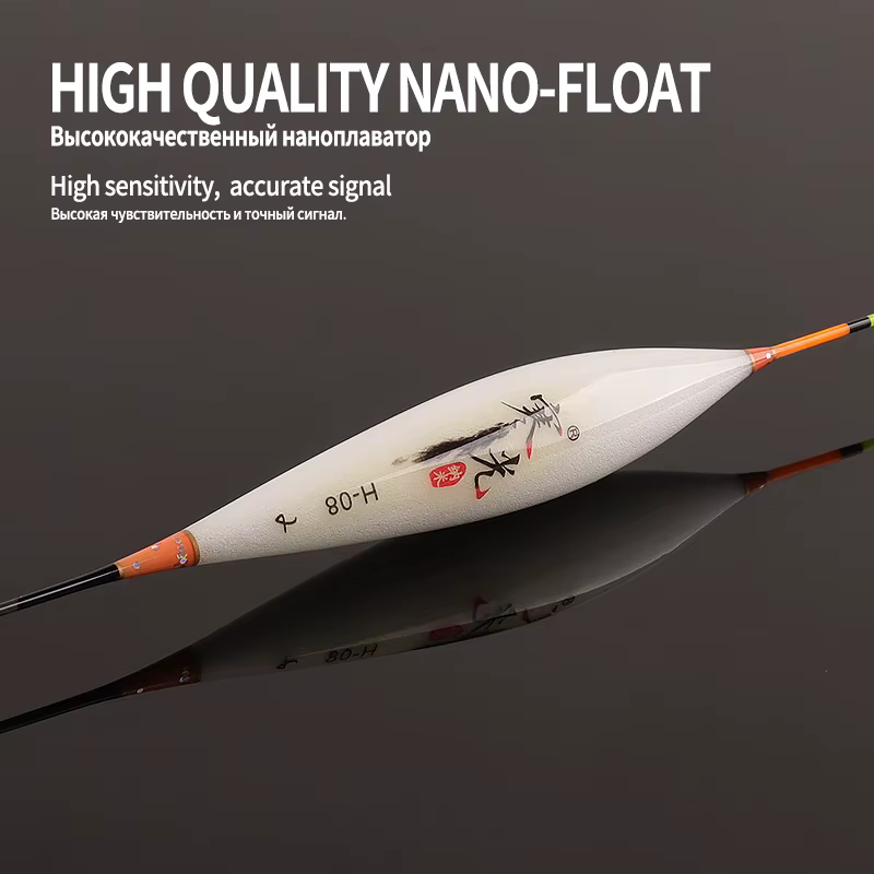 Nano Bobber Flotador de cola plana para carpa y carpín - imagen 5