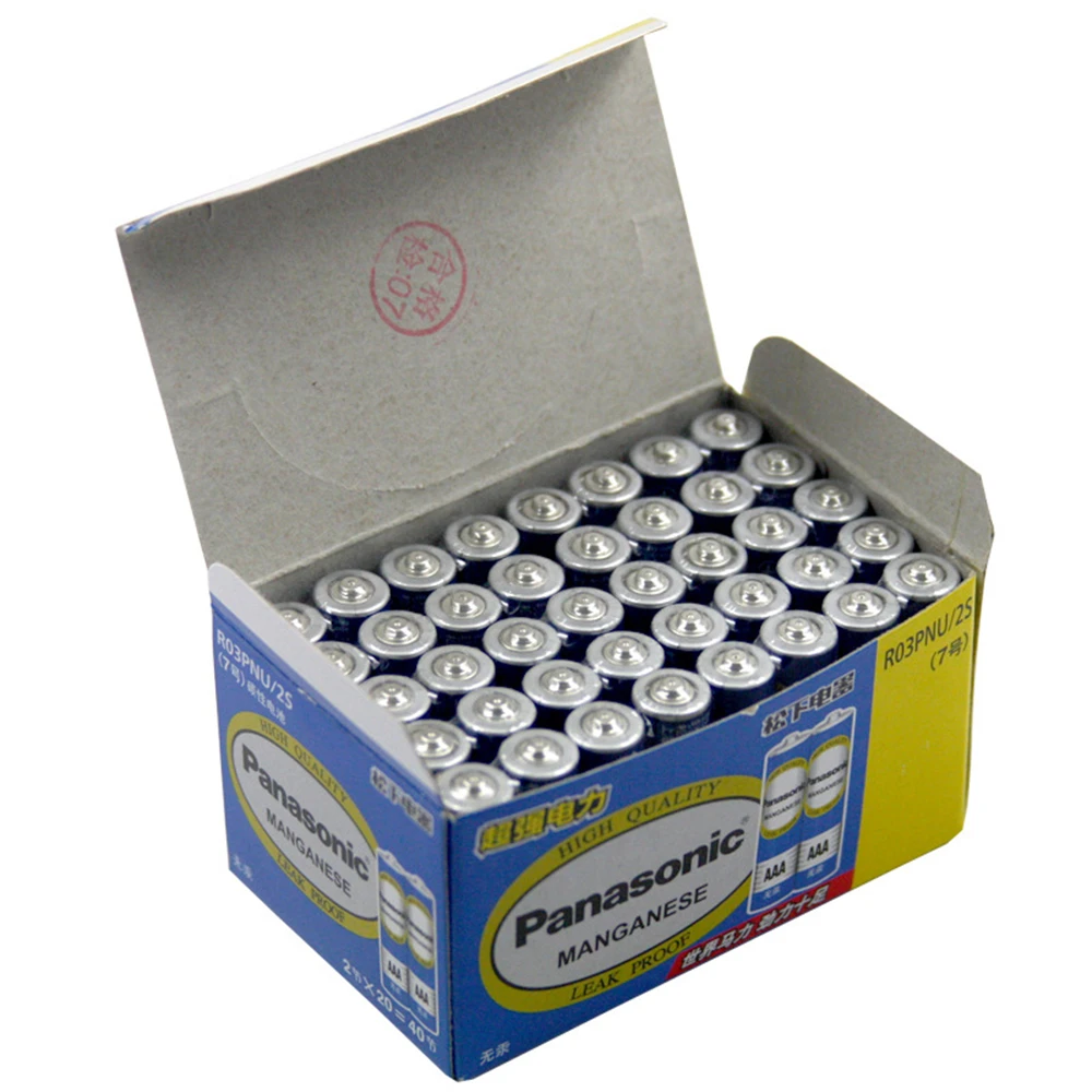 Panasonic Pilas de carbono AA y AAA desechables para mandos - imagen 2