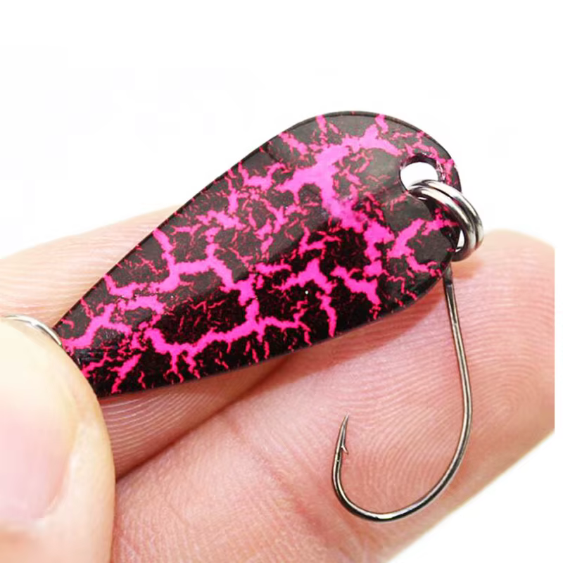 Cucharas giratorias metálicas para pesca agua dulce y salada - imagen 3