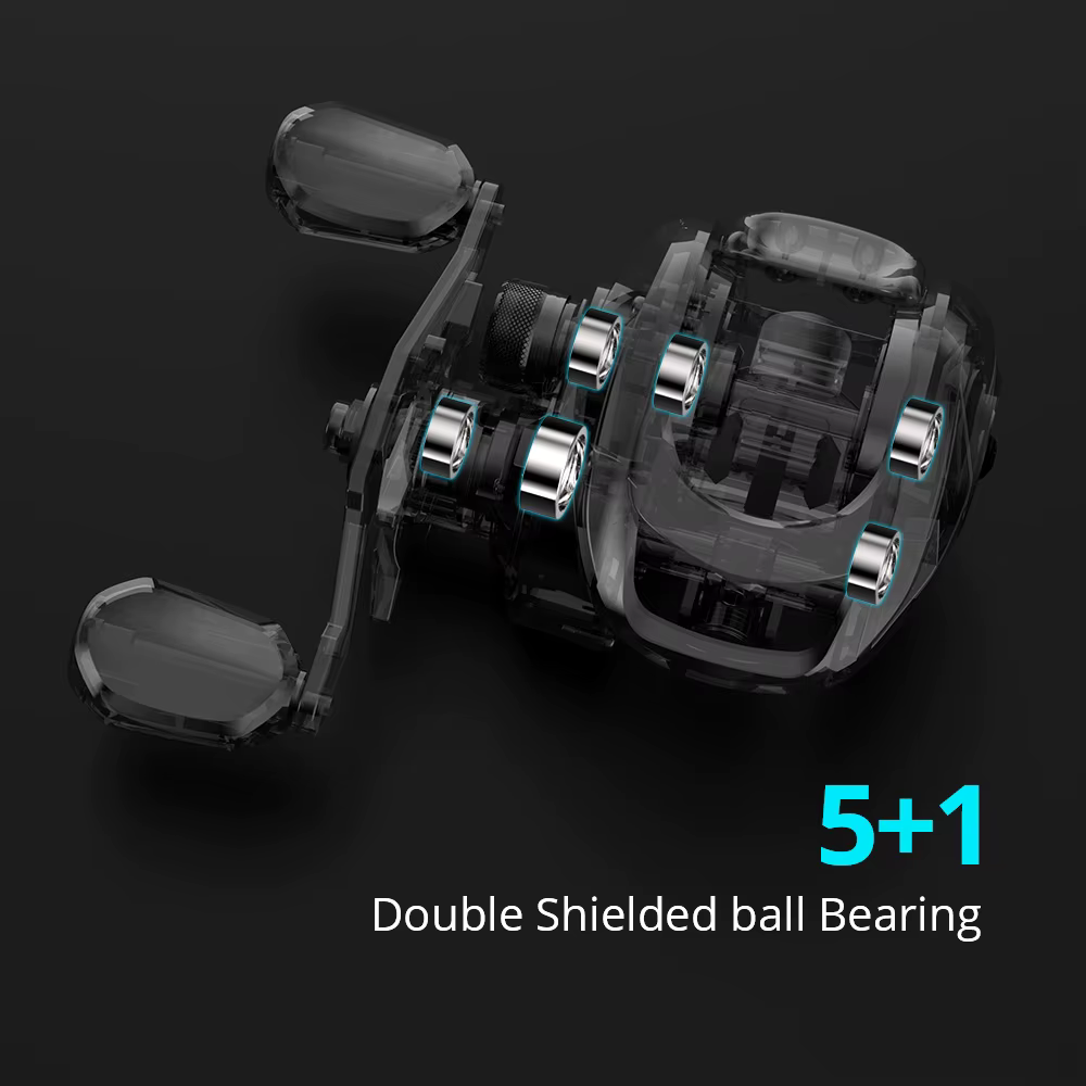 Carrete Casting KastKing Brutus 7,2:1 – Freno Magnético 8KG - imagen 2