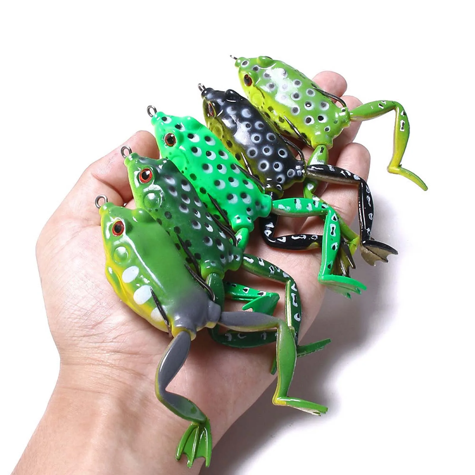 FREE FISHER Señuelo de rana de superficie – cebo blando - imagen 2